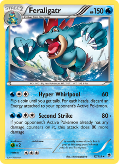 Feraligatr - pokemon TCG Card