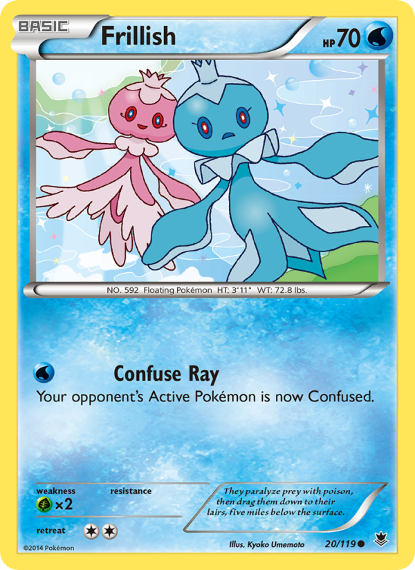 Frillish - Pokémon TCG Card