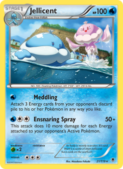 Jellicent - pokemon TCG Card