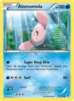 Alomomola - pokemon TCG Card