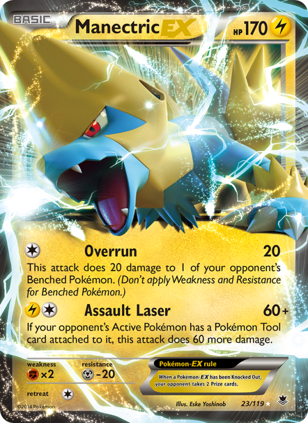Manectric EX - Pokémon TCG Card