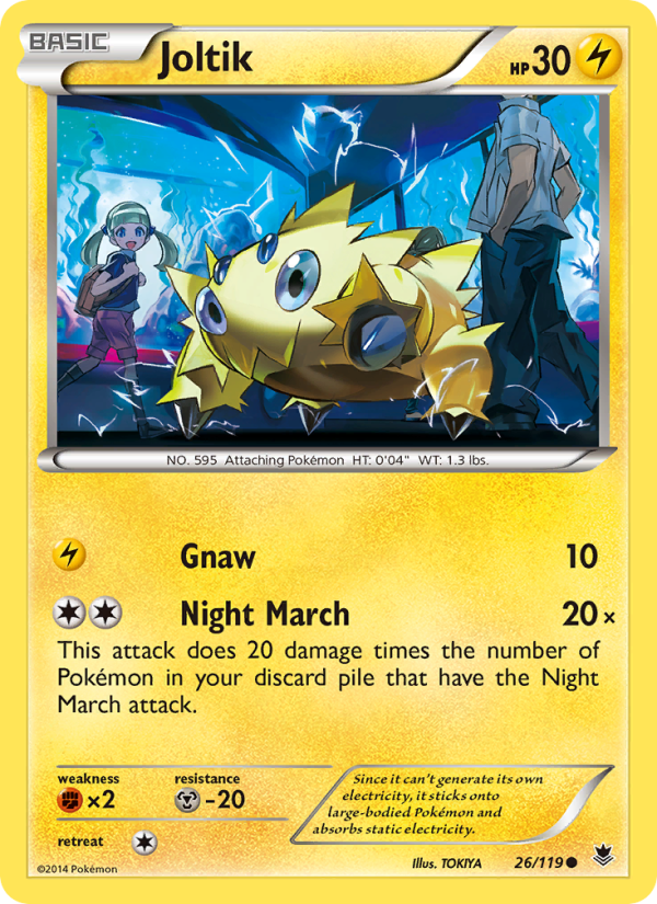 Joltik - Pokémon TCG Card