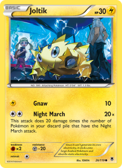 Joltik - pokemon TCG Card