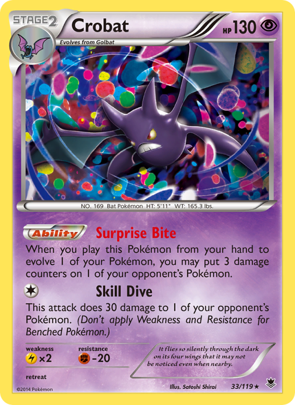 Crobat - Pokémon TCG Card