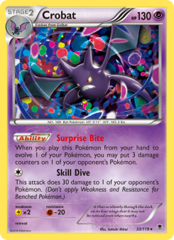 Crobat - pokemon TCG Card