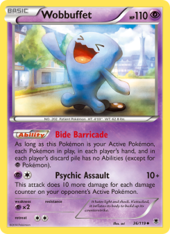 Wobbuffet - pokemon TCG Card