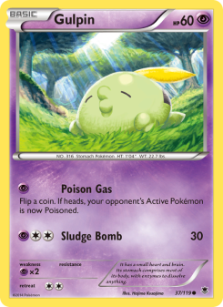 Gulpin - pokemon TCG Card