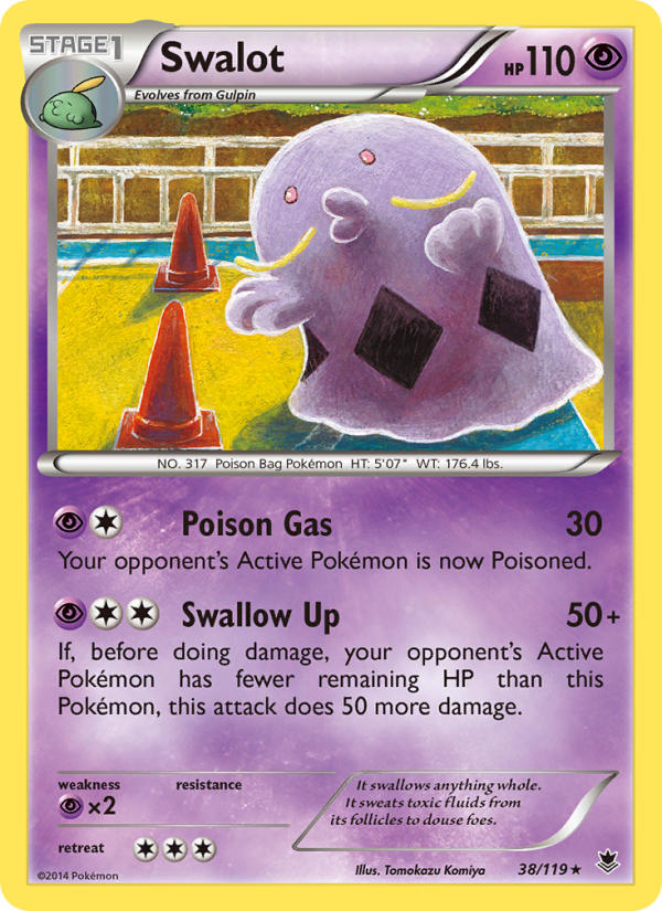 Swalot - Pokémon TCG Card