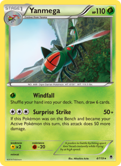 Yanmega - pokemon TCG Card