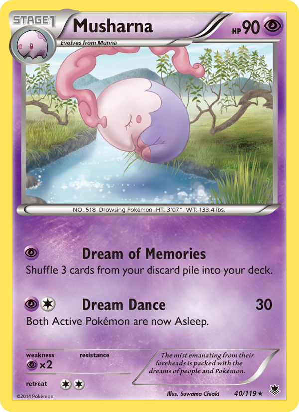 Musharna - Pokémon TCG Card