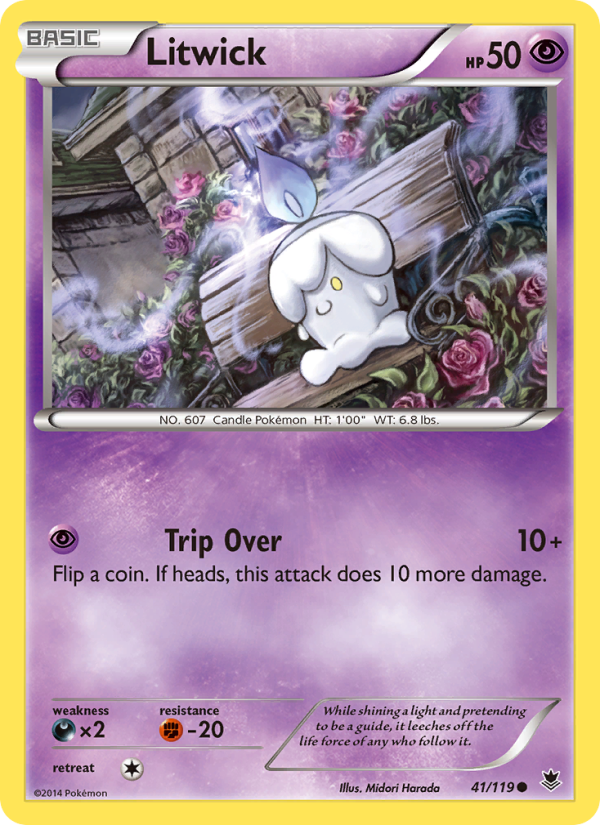 Litwick - Pokémon TCG Card
