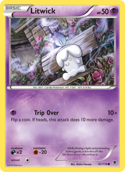 Litwick - pokemon TCG Card