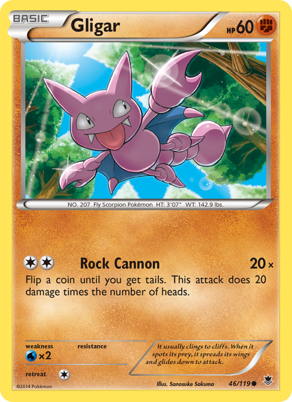 Gligar - Pokémon TCG Card