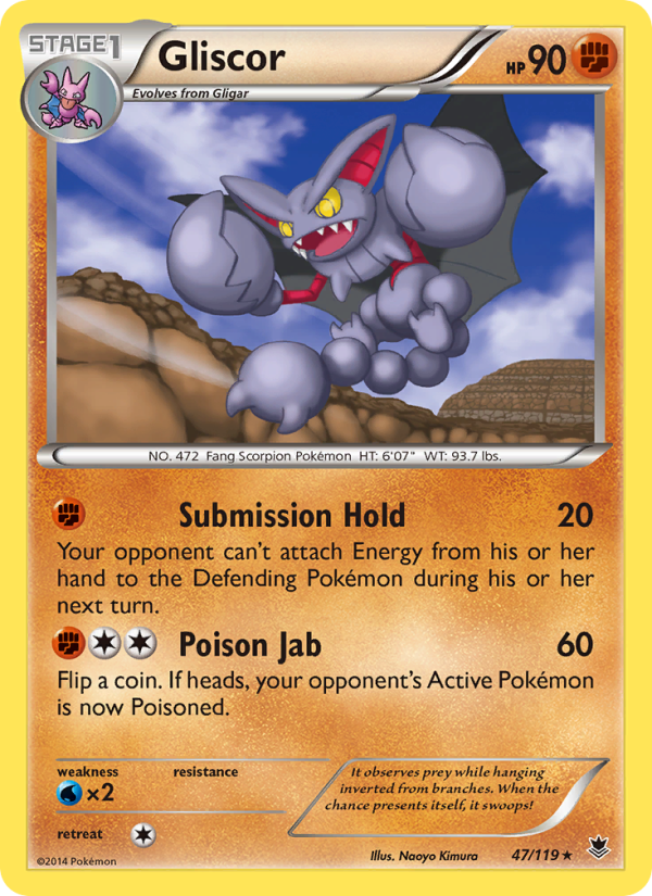 Gliscor - Pokémon TCG Card