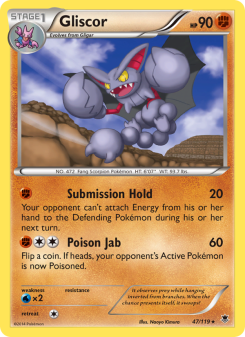 Gliscor - pokemon TCG Card