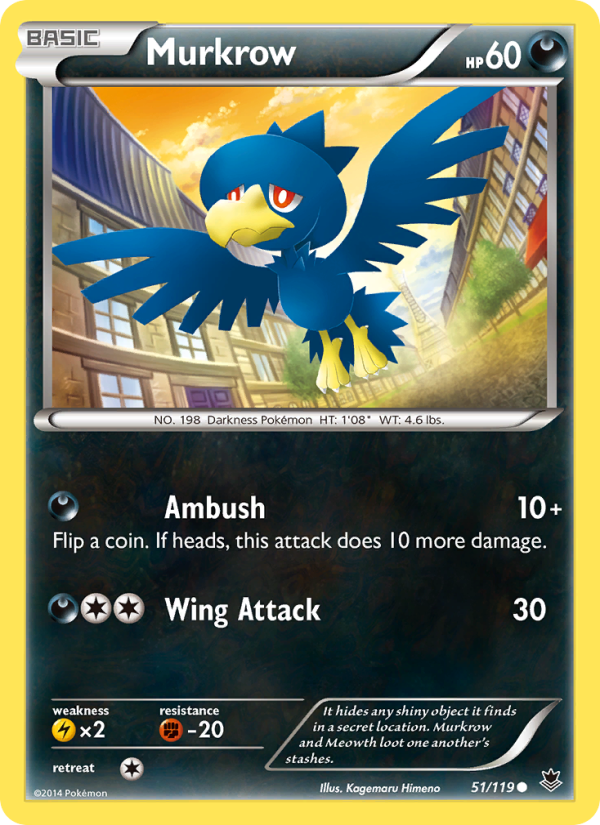 Murkrow - Pokémon TCG Card