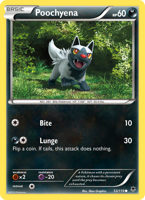 Poochyena - Pokémon TCG Card