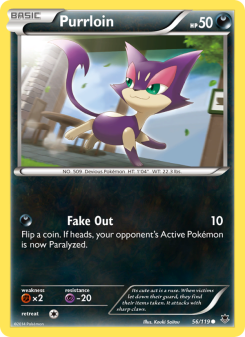 Purrloin - pokemon TCG Card