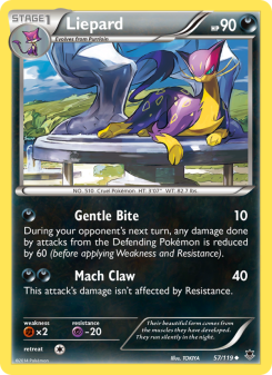 Liepard - pokemon TCG Card