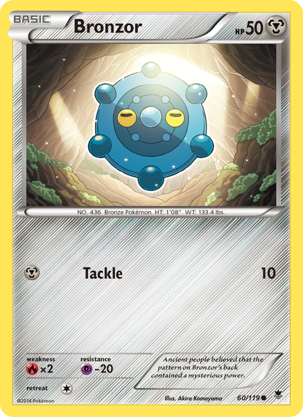 Bronzor - Pokémon TCG Card
