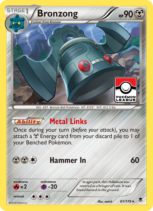 Bronzong - Pokémon TCG Card
