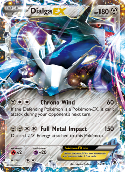 Dialga EX - pokemon TCG Card