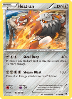 Heatran - pokemon TCG Card