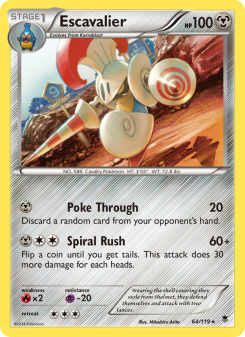 Escavalier - pokemon TCG Card