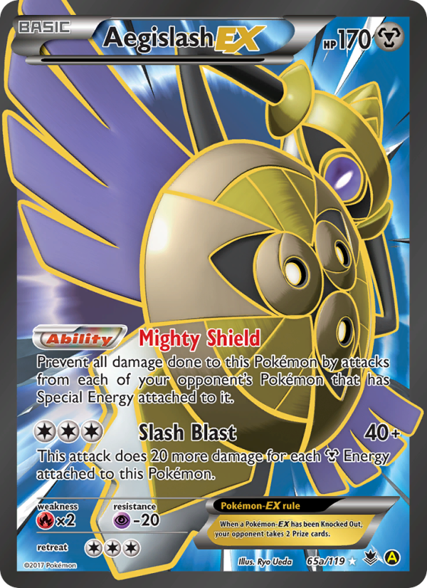 Aegislash EX - Pokémon TCG Card