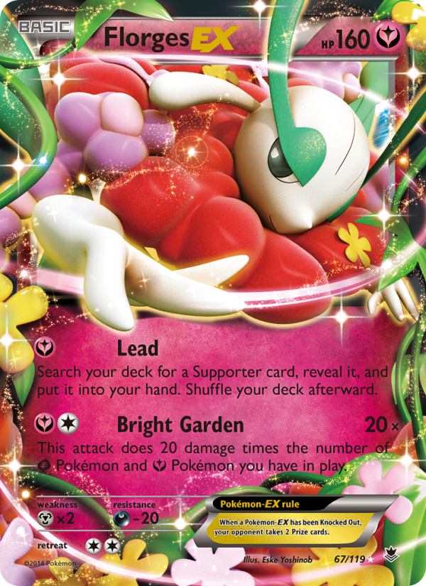 Florges EX - Pokémon TCG Card