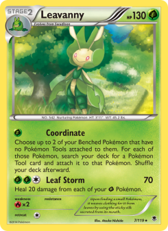 Leavanny - pokemon TCG Card