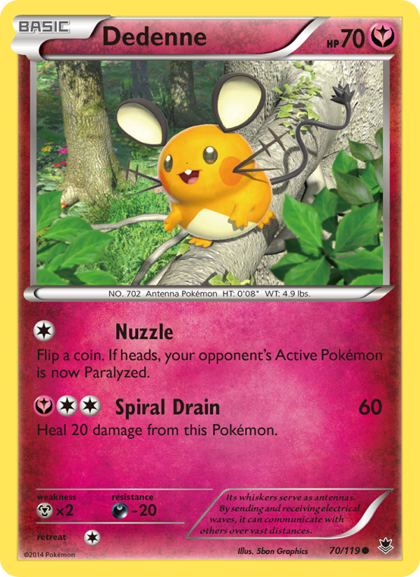 Dedenne - Pokémon TCG Card