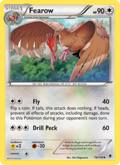 Fearow - pokemon TCG Card