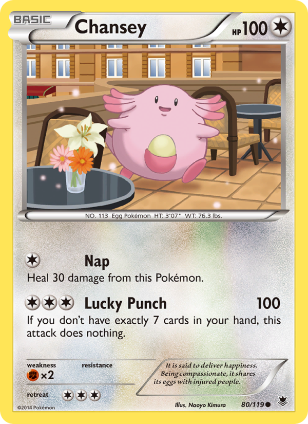 Chansey - Pokémon TCG Card