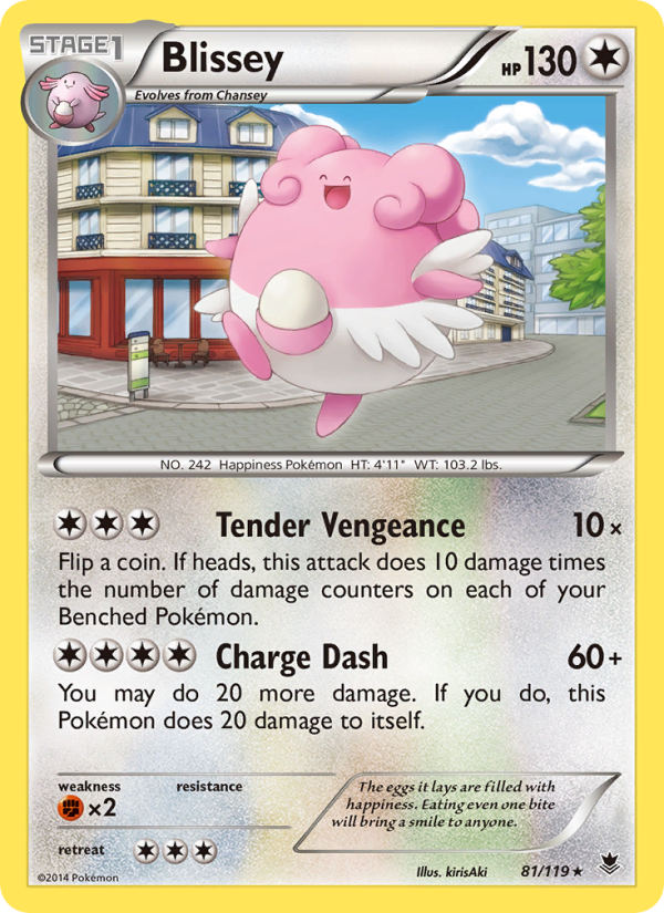 Blissey - Pokémon TCG Card