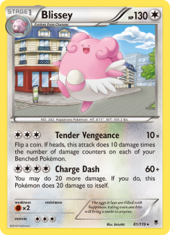 Blissey - pokemon TCG Card