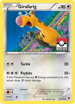 Girafarig - pokemon TCG Card