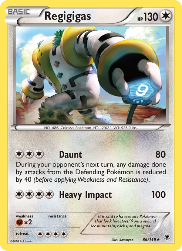 Regigigas - Pokémon TCG Card