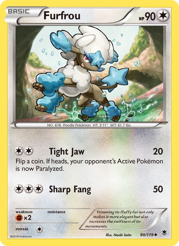 Furfrou - Pokémon TCG Card