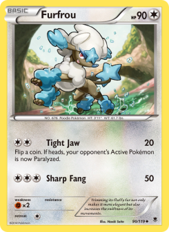 Furfrou - pokemon TCG Card
