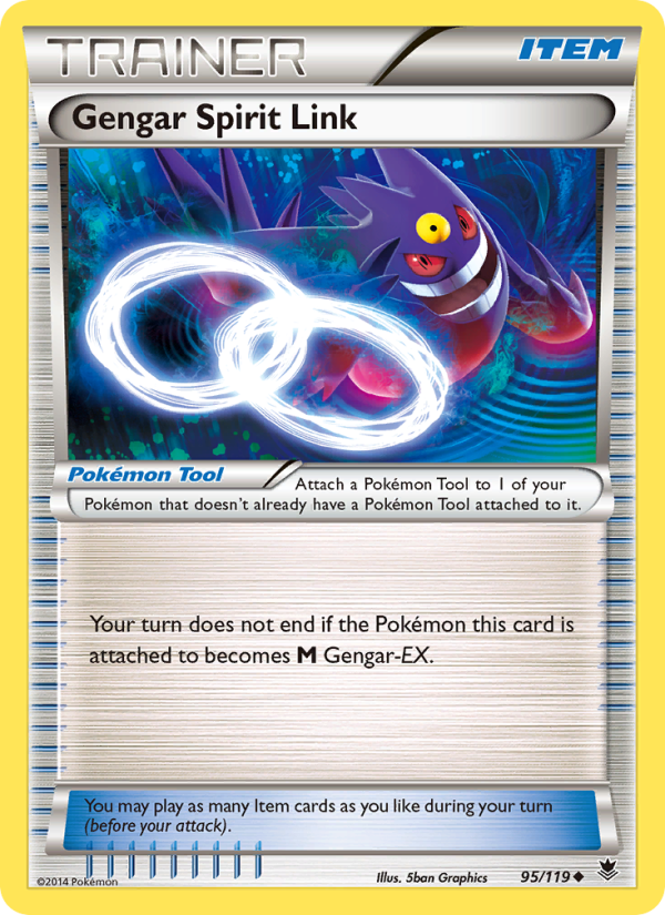 Gengar Spirit Link - Pokémon TCG Card