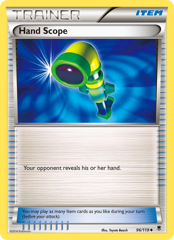Hand Scope - Pokémon TCG Card