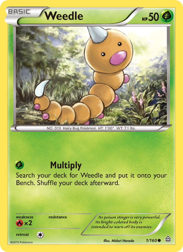 Weedle - Pokémon TCG Card
