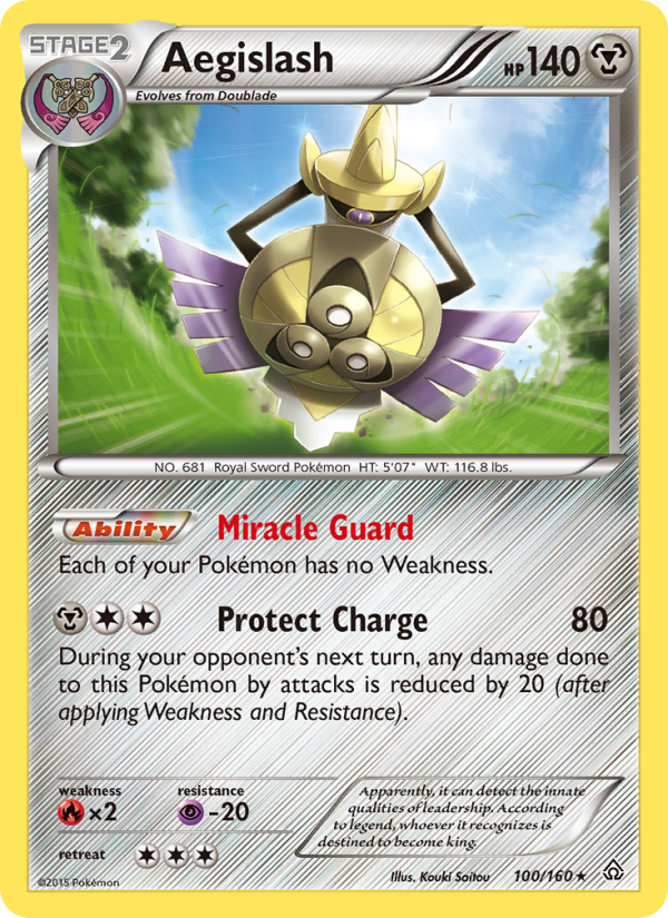 Aegislash - Pokémon TCG Card