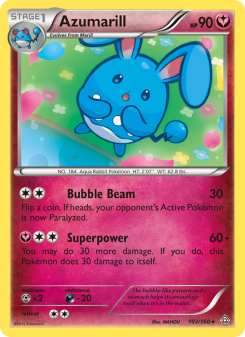 Azumarill - pokemon TCG Card