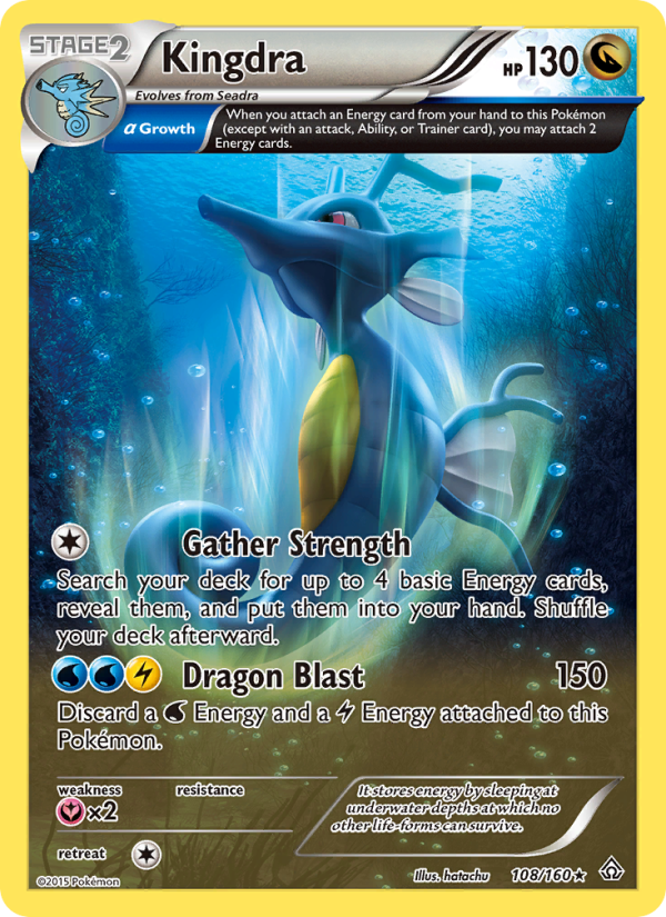 Kingdra - Pokémon TCG Card