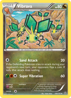 Vibrava - pokemon TCG Card