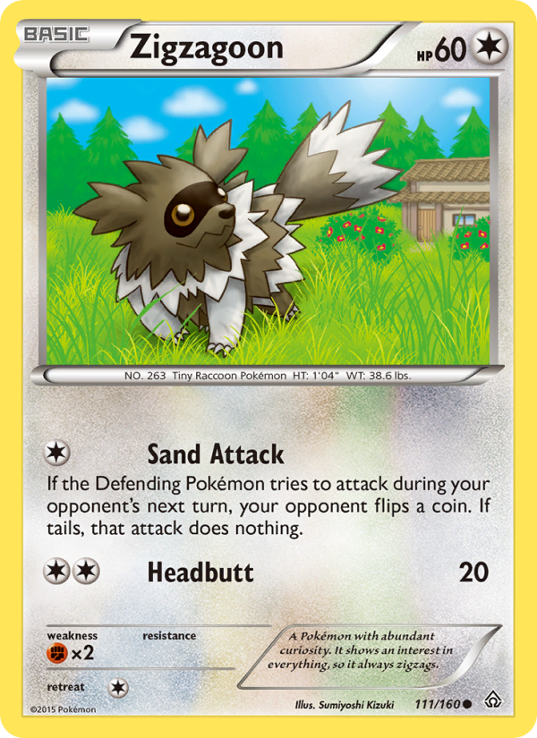 Zigzagoon - Pokémon TCG Card