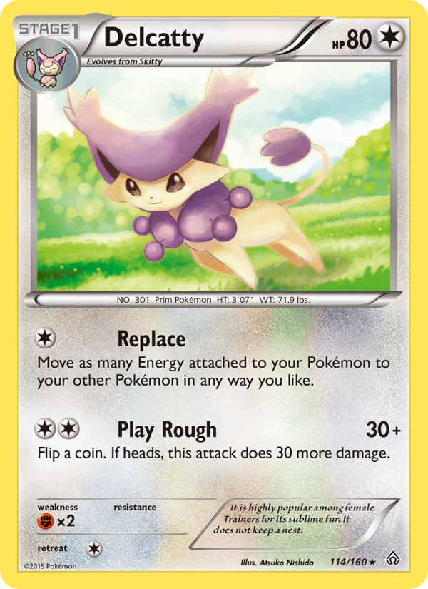 Delcatty - Pokémon TCG Card