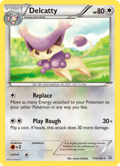 Delcatty - pokemon TCG Card